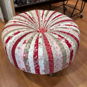 Tuffet - Red and White